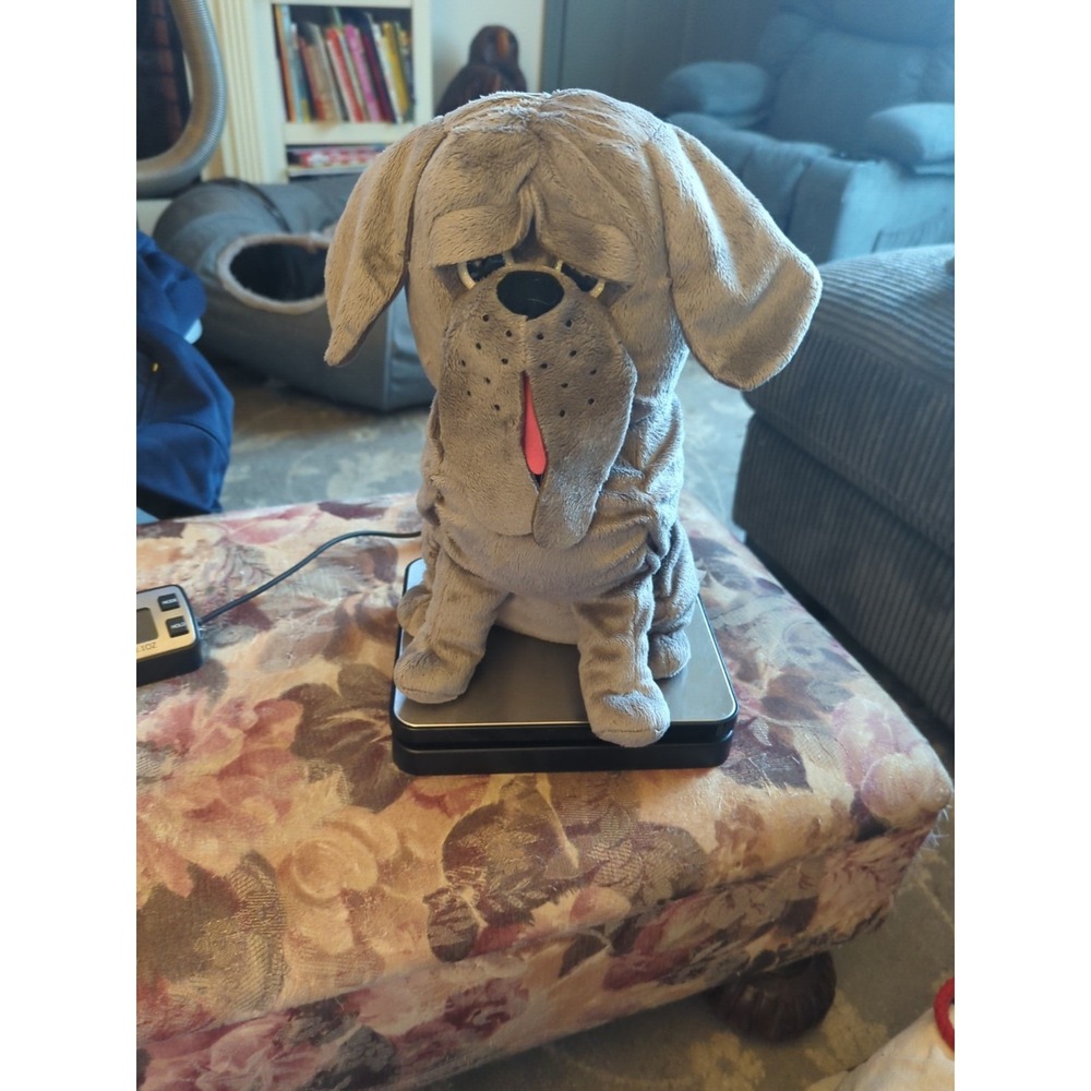 Wizarding World Harry Potter Hagrids Mastiff Dog Fang Gray Plush Toy